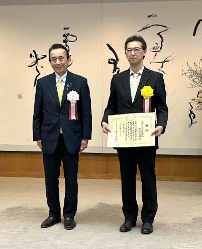令和６年度　静岡県の「健康づくり活動に関する知事褒賞」を受賞しました。